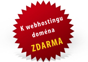 K webhostingu domna zdarma