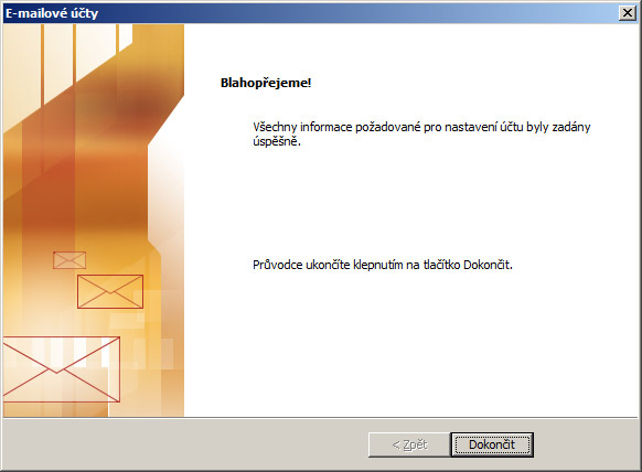 Nastavení Microsoft Outlook 2003